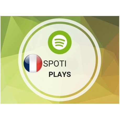 Acheter des plays Spotify FR